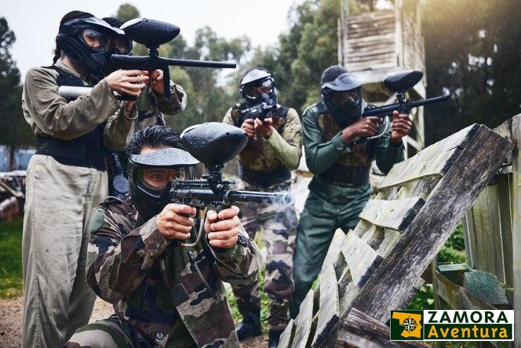 Paintball para eventos corporativos